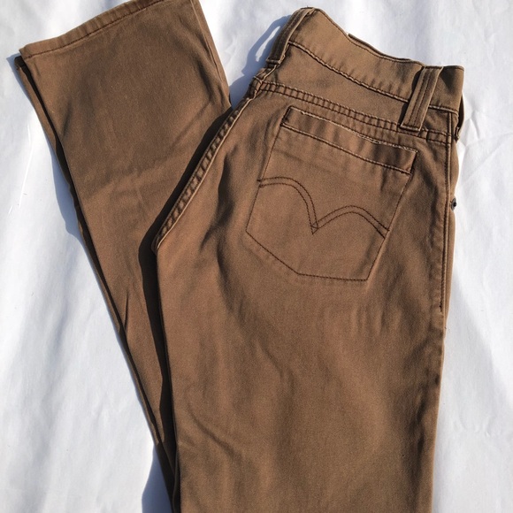 Levi's Jeans Brown Levi Tab Twill Jeans Size 4m Poshmark